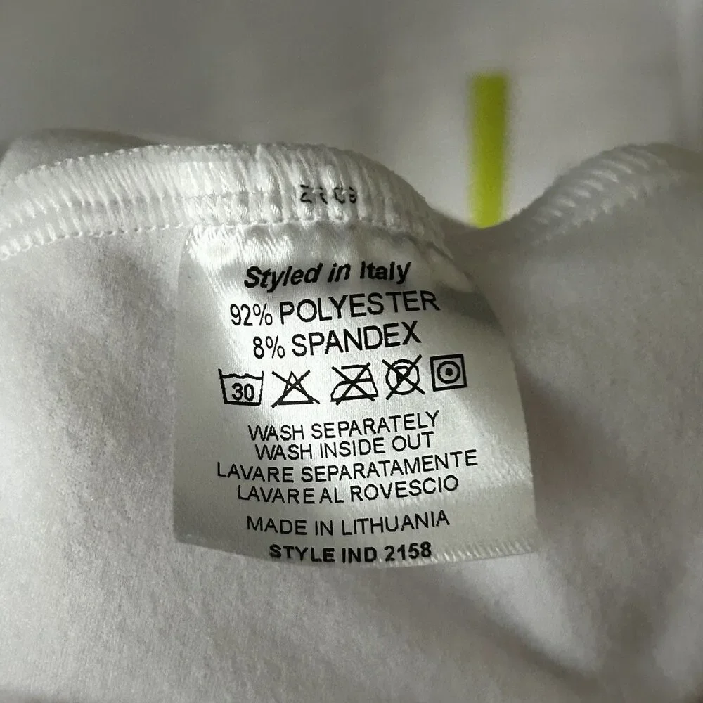 rh+ Women's Pullover Jacket Size Large White Green Accents Polyester Ski Base - Picture 7 of 10